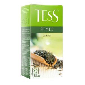 Чай Tess Style зеленый, 25 пакетиков