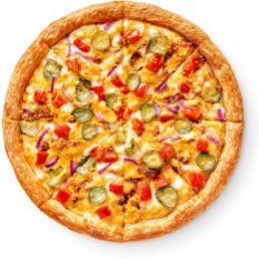 ДОДО Пицца "Бургер-пицца" 35 см. 