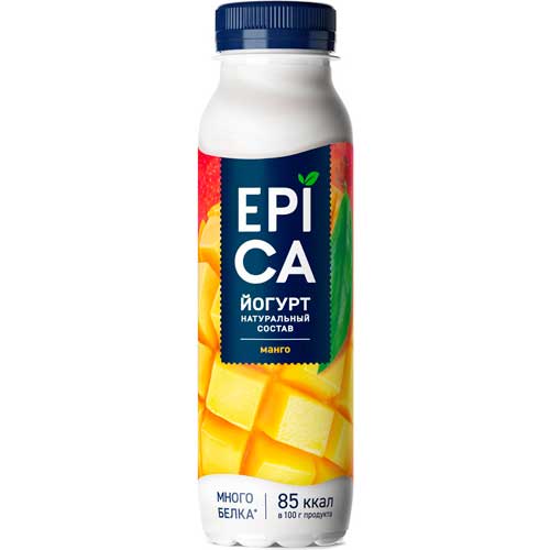 Йогурт EPICA Манго 2.5% 260 г.
