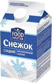 Снежок Foodmaster Сладкий 2% 450 г. ТП.