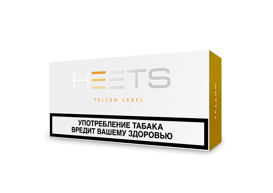 Нагреваемые табачные стики HEETS, Yellow Selection